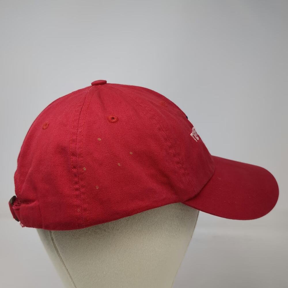 Dorfman Pacific Terrace Lakes TL Red Baseball Cap One Size Slideback Cotton Hat - Picture 5 of 9